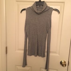 LF gray sweater